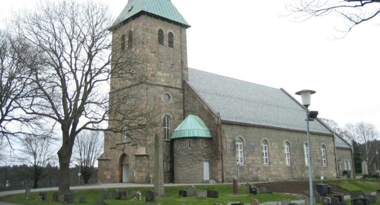 Tune kirke som representerer Borg bispedømme