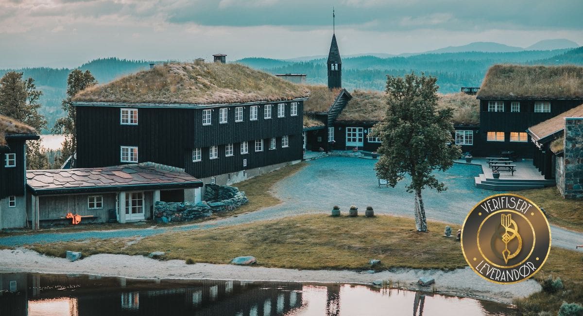 Oversiktsbilde av Danebu Kongsgård