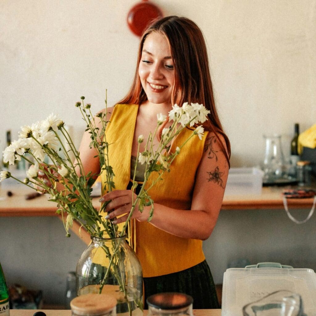 Lange stilker på blomster i bryllup for 2026